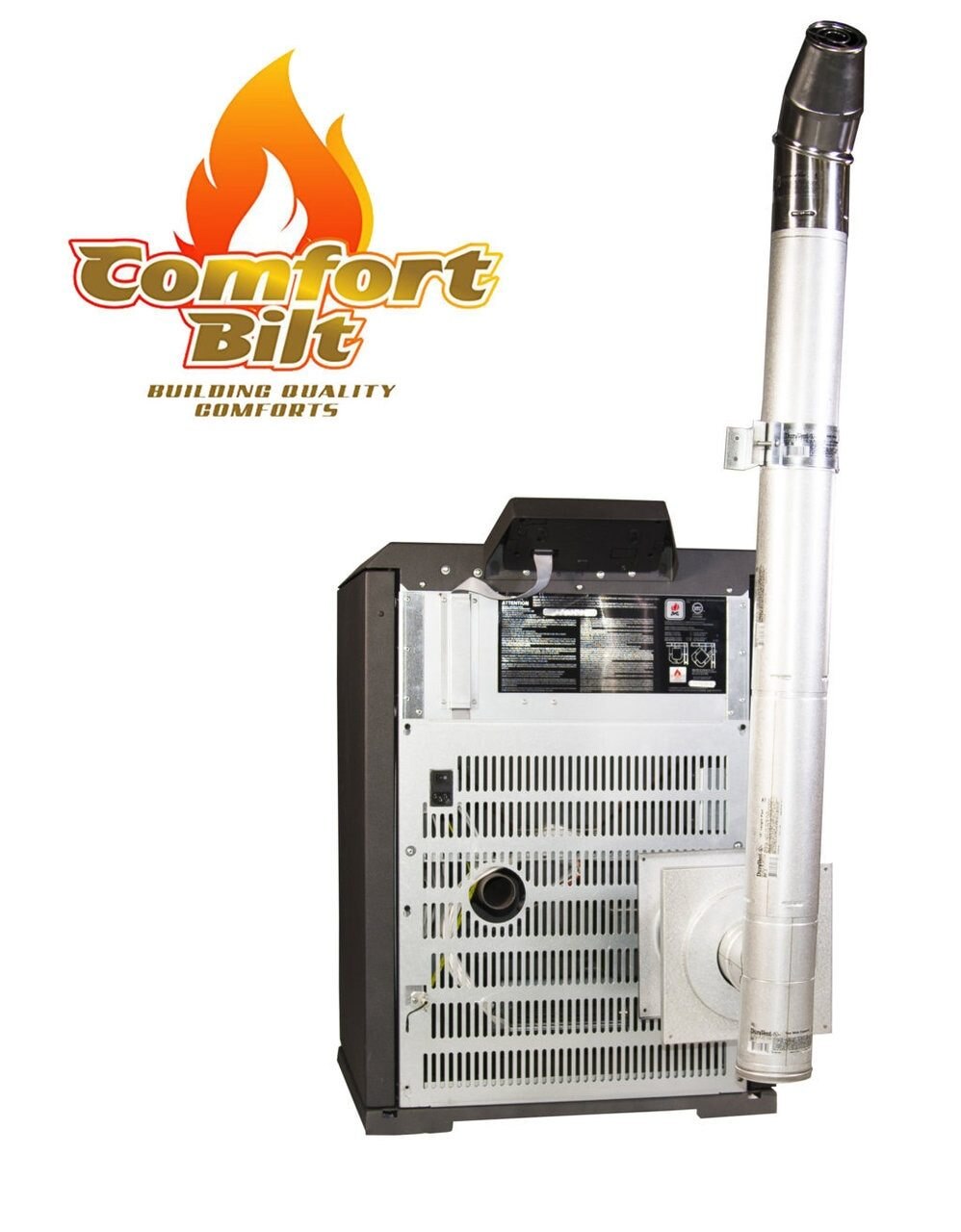ComfortBilt / DuraVent 3" Pellet Stove Piping Kit, Galvalume, view 3