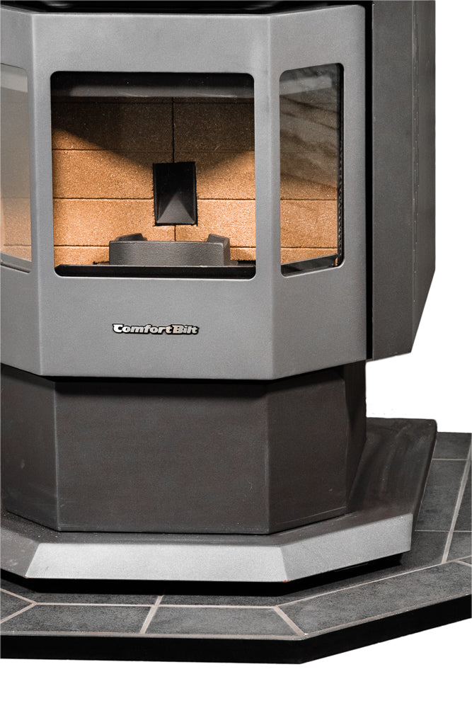ComfortBilt Corner Hearth Pad, Mill Black, view 7