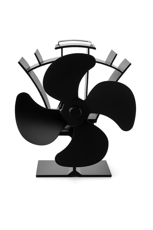 ComfortBilt 4-blade heat powered wood stove fan