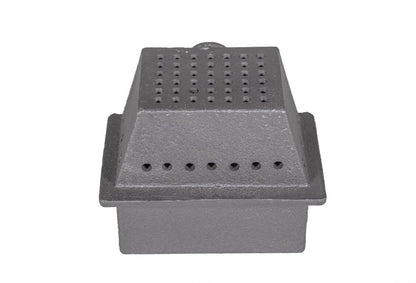 ComfortBilt medium cast burn pot for HP50 and Alpine HP41, side view