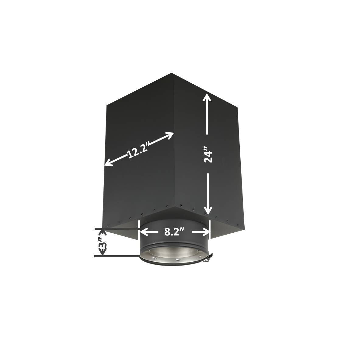 Ceiling Support Box 6" — AllFuel HST — 24"
