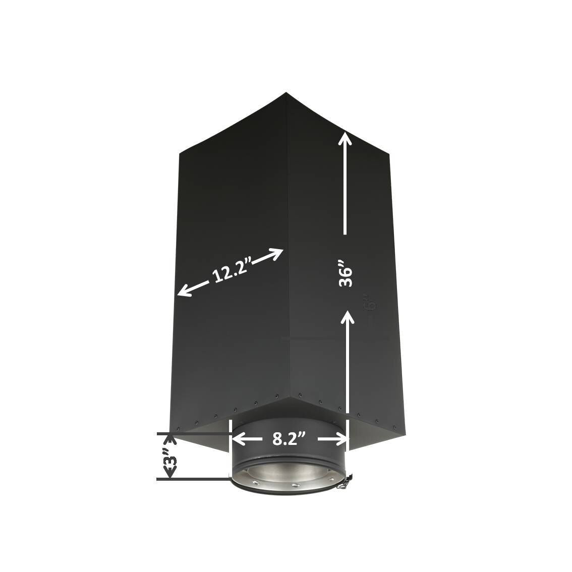Ceiling Support Box 6" — AllFuel HST — 36"