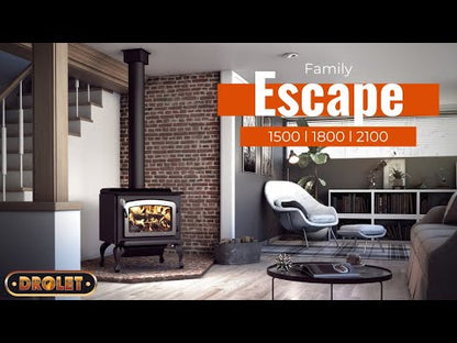 Drolet Escape 2100 Wood Stove video