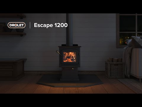 Drolet Escape 1200 Wood Stove video