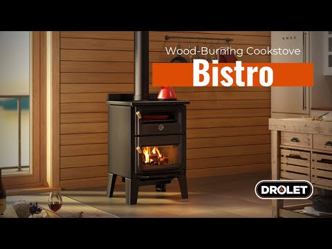 Drolet Bistro Wood Cookstove video