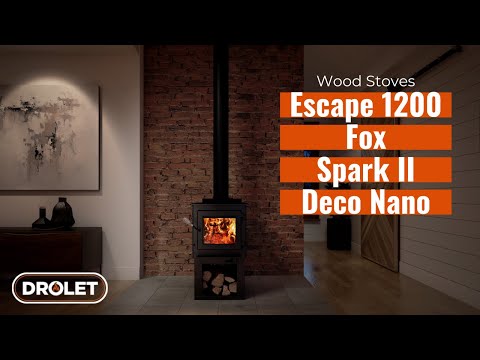 Drolet Deco Nano Wood Stove — official manufacturer lineup video